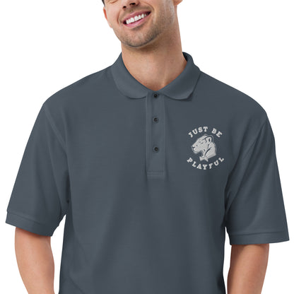 Just Be Playful Men's Premium Polo