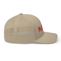 Playful Skateboarder (Red) Trucker Cap