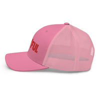 Playful Skateboarder (Red) Trucker Cap