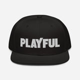 Playful Skateboarder Snapback Hat
