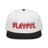 Playful (Red) Snapback Hat