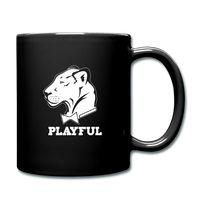 Playful Full Color Mug - black