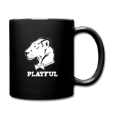 Playful Full Color Mug - black
