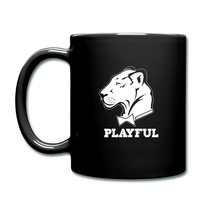 Playful Full Color Mug - black