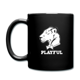 Playful Full Color Mug - black