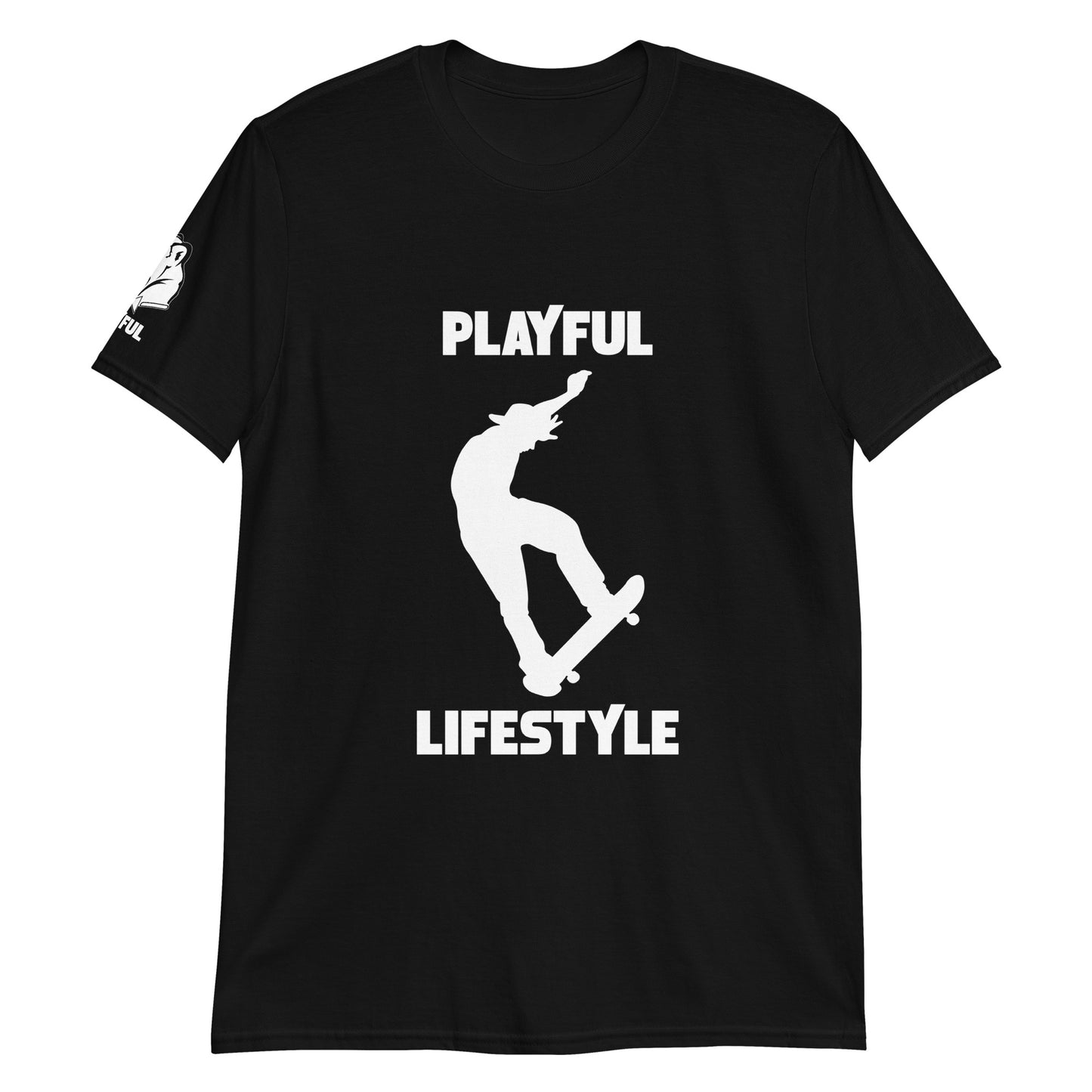 Playful Skateboarder (Unisex) T-Shirt