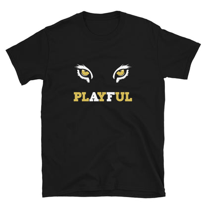 Playful Lion Eyes Unisex T-Shirt
