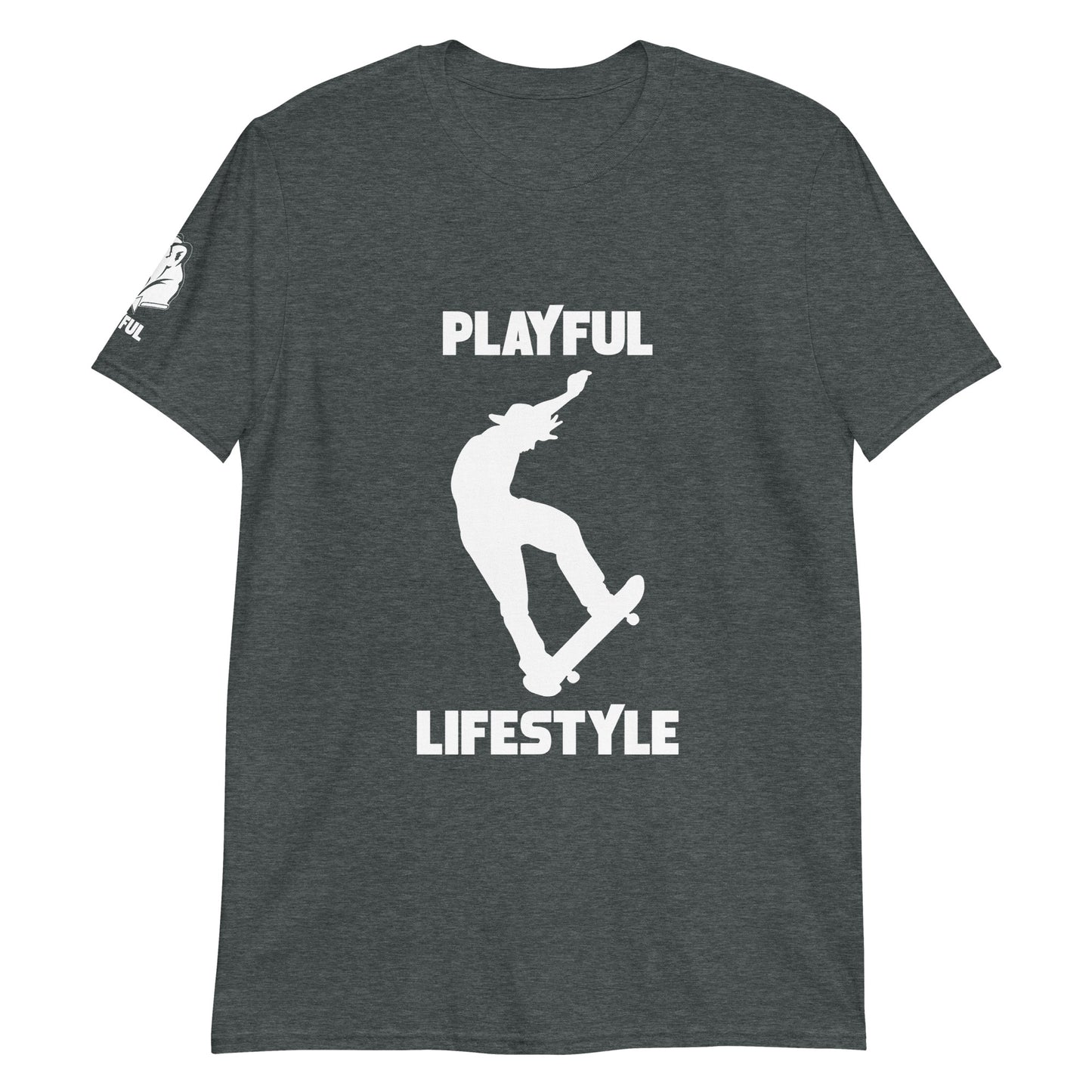 Playful Skateboarder (Unisex) T-Shirt