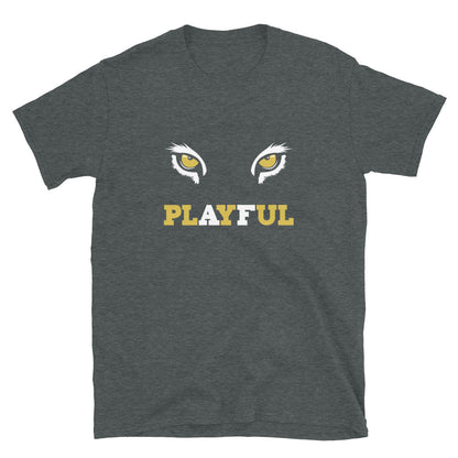 Playful Lion Eyes Unisex T-Shirt