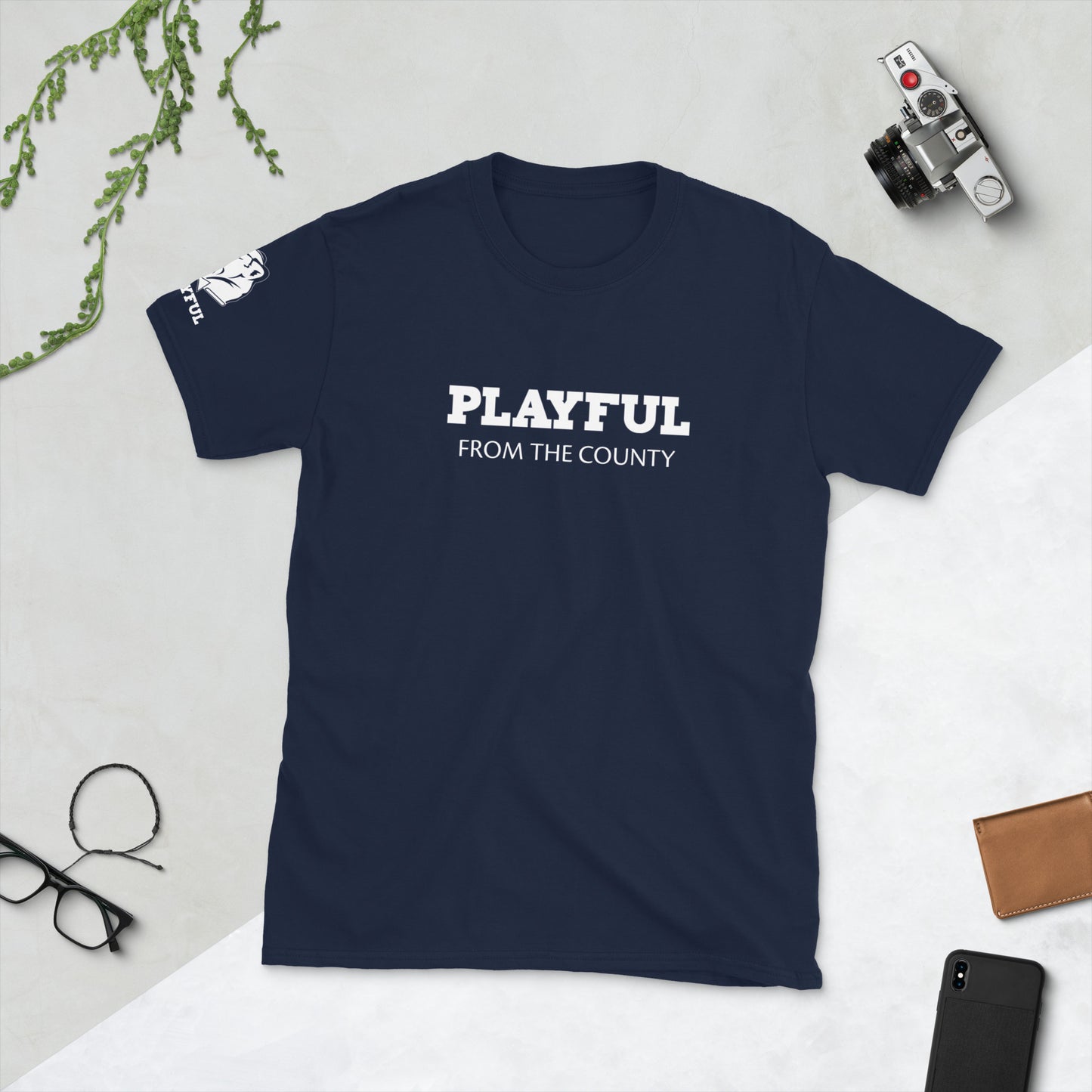 Playful From The County (Unisex) T-Shirt