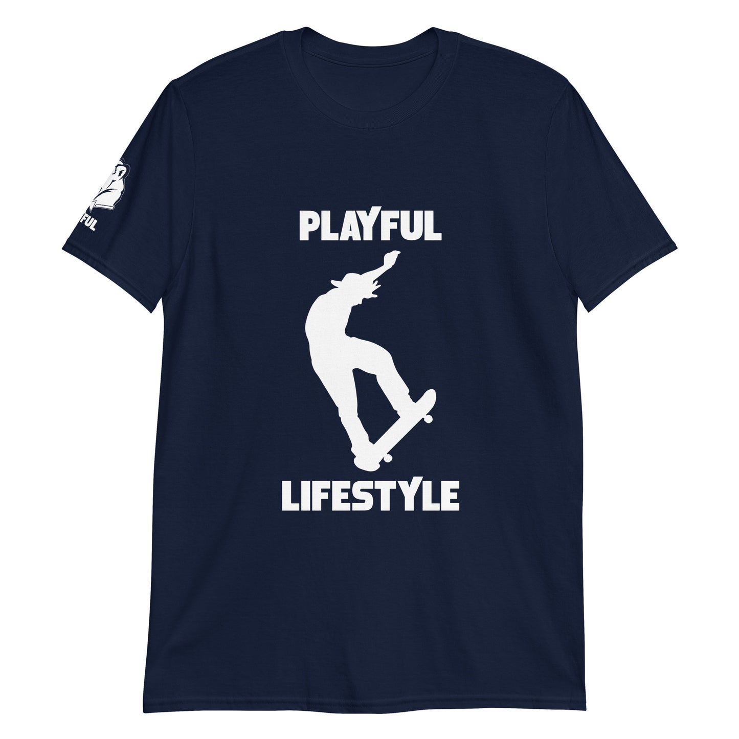 Playful Skateboarder (Unisex) T-Shirt