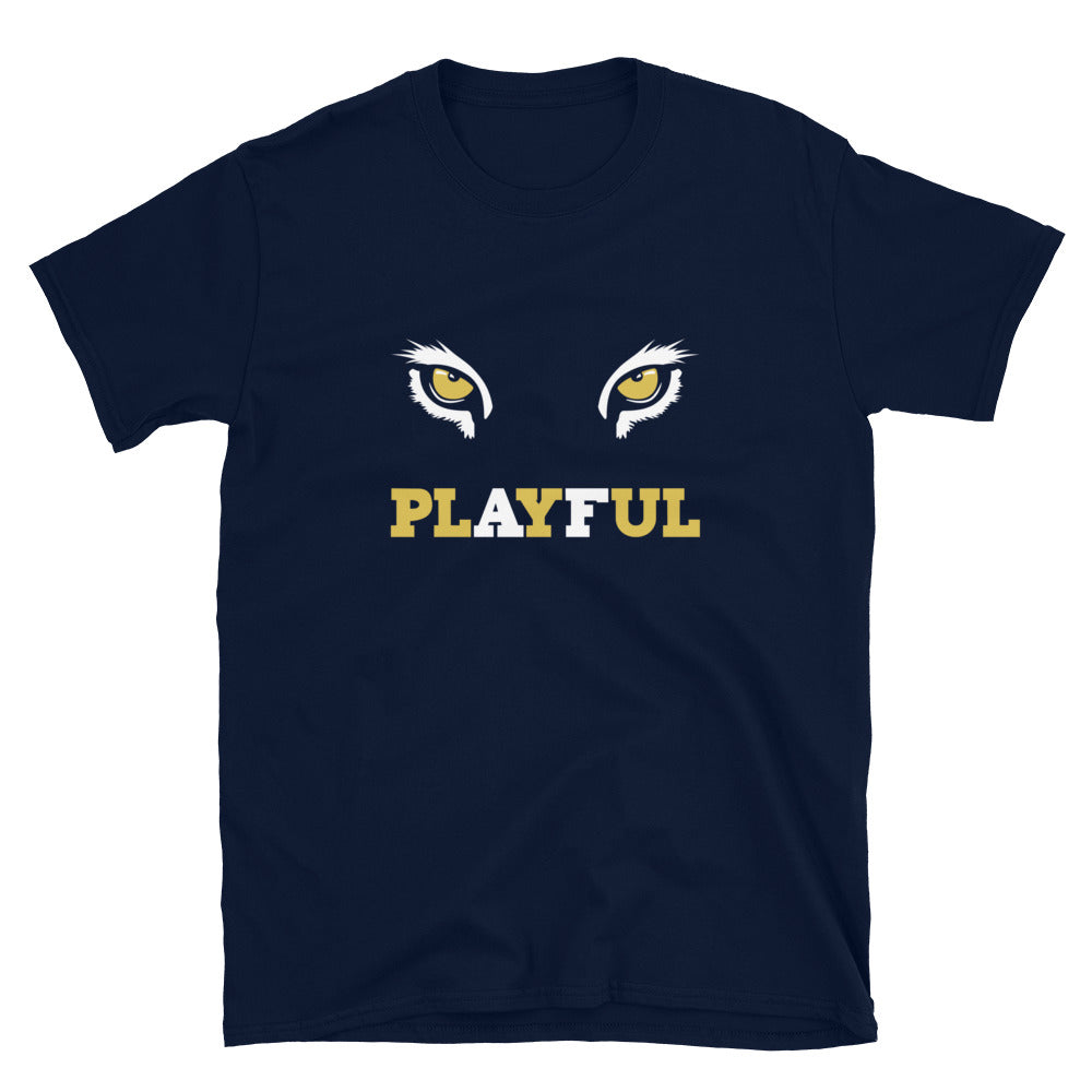 Playful Lion Eyes Unisex T-Shirt