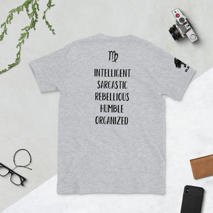Playful Black Virgo (Unisex) Tee
