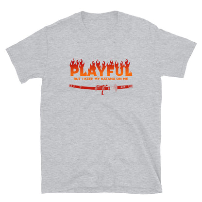 Playful Katana (Unisex) T-Shirt