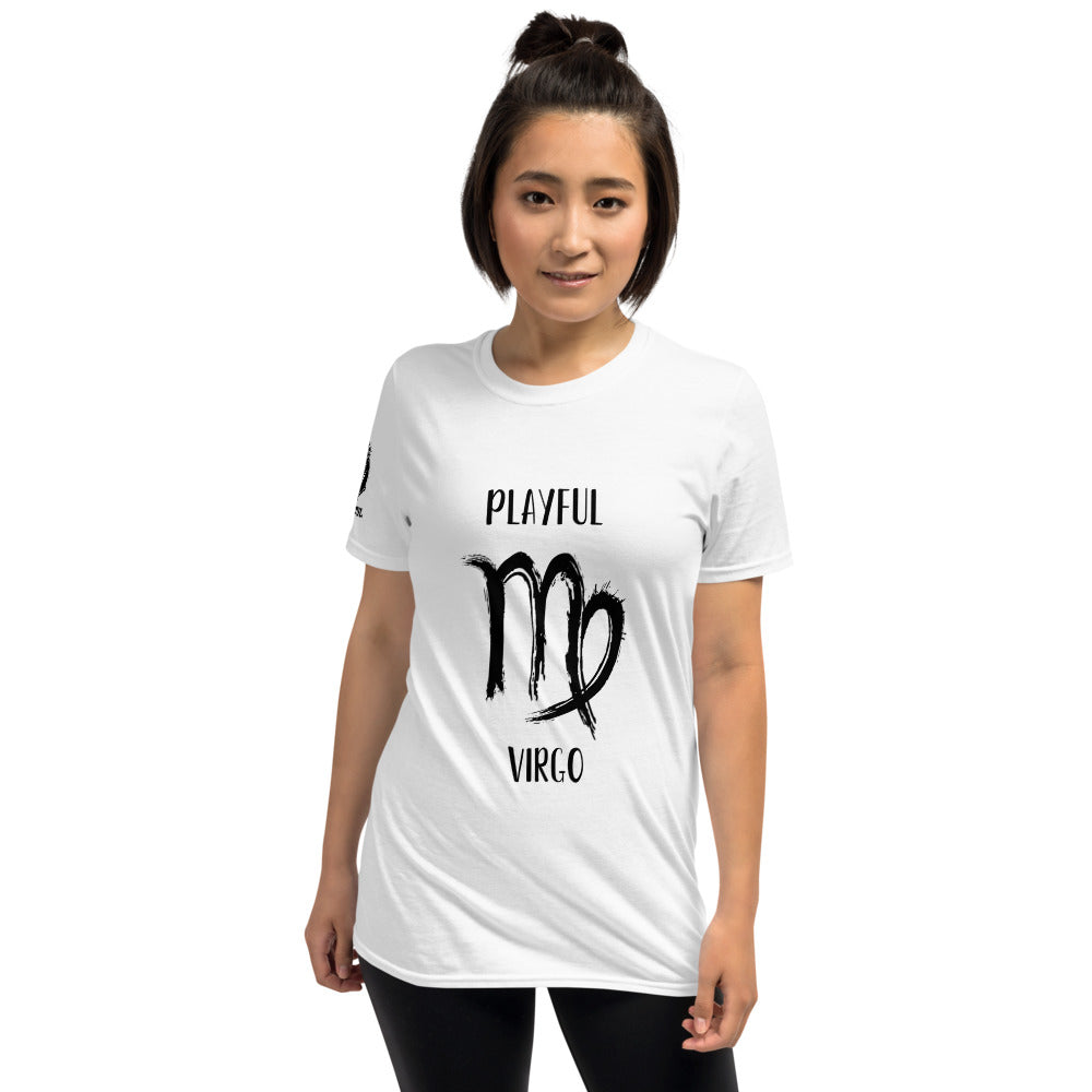 Playful Black Virgo (Unisex) Tee