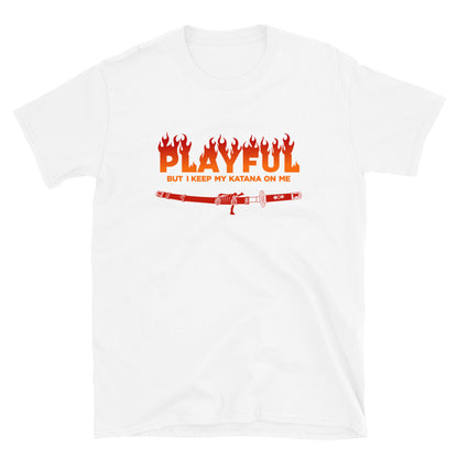 Playful Katana (Unisex) T-Shirt