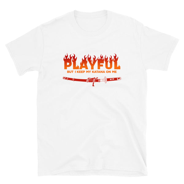 Playful Katana (Unisex) T-Shirt