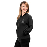 Playful  Embroidered (Unisex) Bomber Jacket