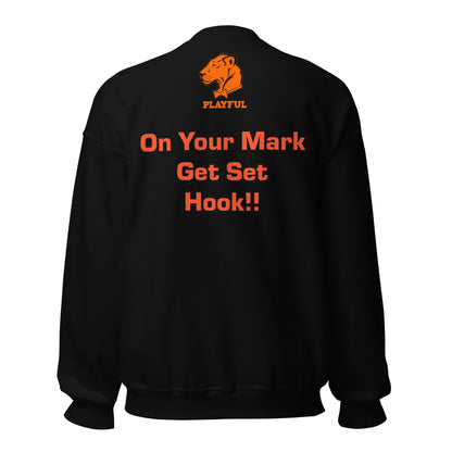 Playful Longhorn (Unisex) Sweatshirt
