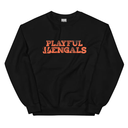 Playful Bengals (Unisex) Sweatshirt