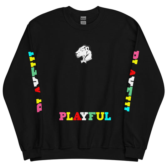 Playful Colored & Slayed (Unisex) Sweatshirt