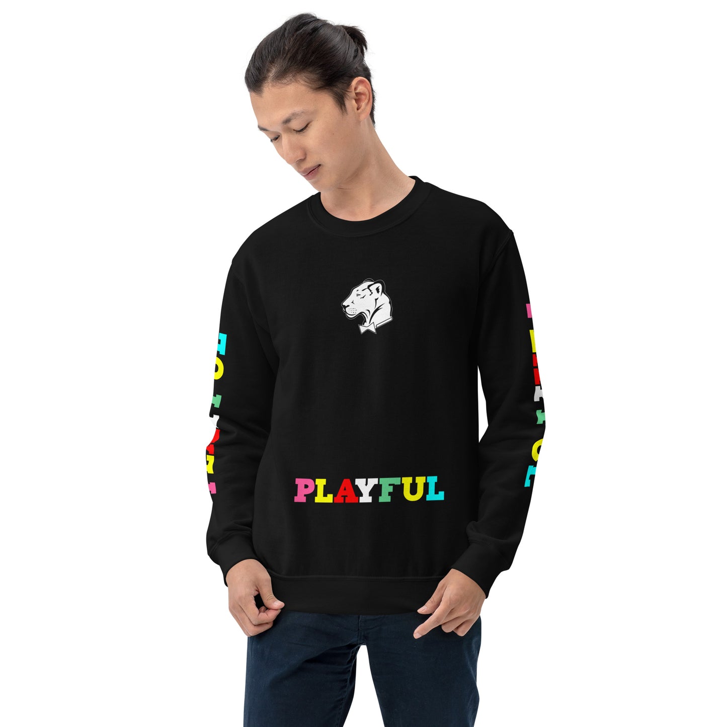 Playful Colored & Slayed (Unisex) Sweatshirt