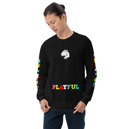 Playful Colored & Slayed (Unisex) Sweatshirt