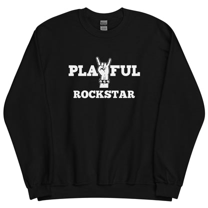 Playful Rockstar (Unisex) Sweatshirt