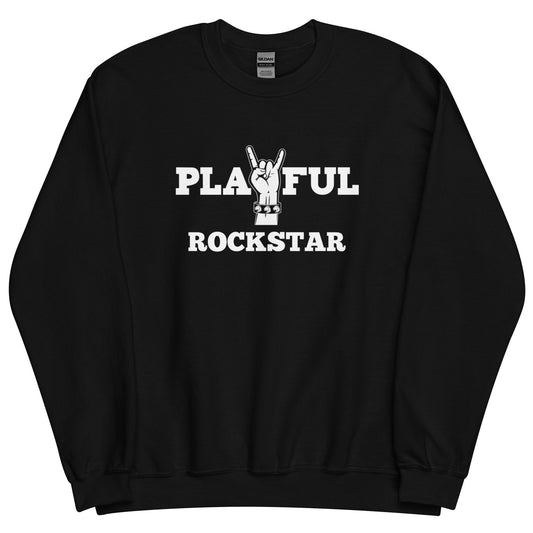 Playful Rockstar (Unisex) Sweatshirt