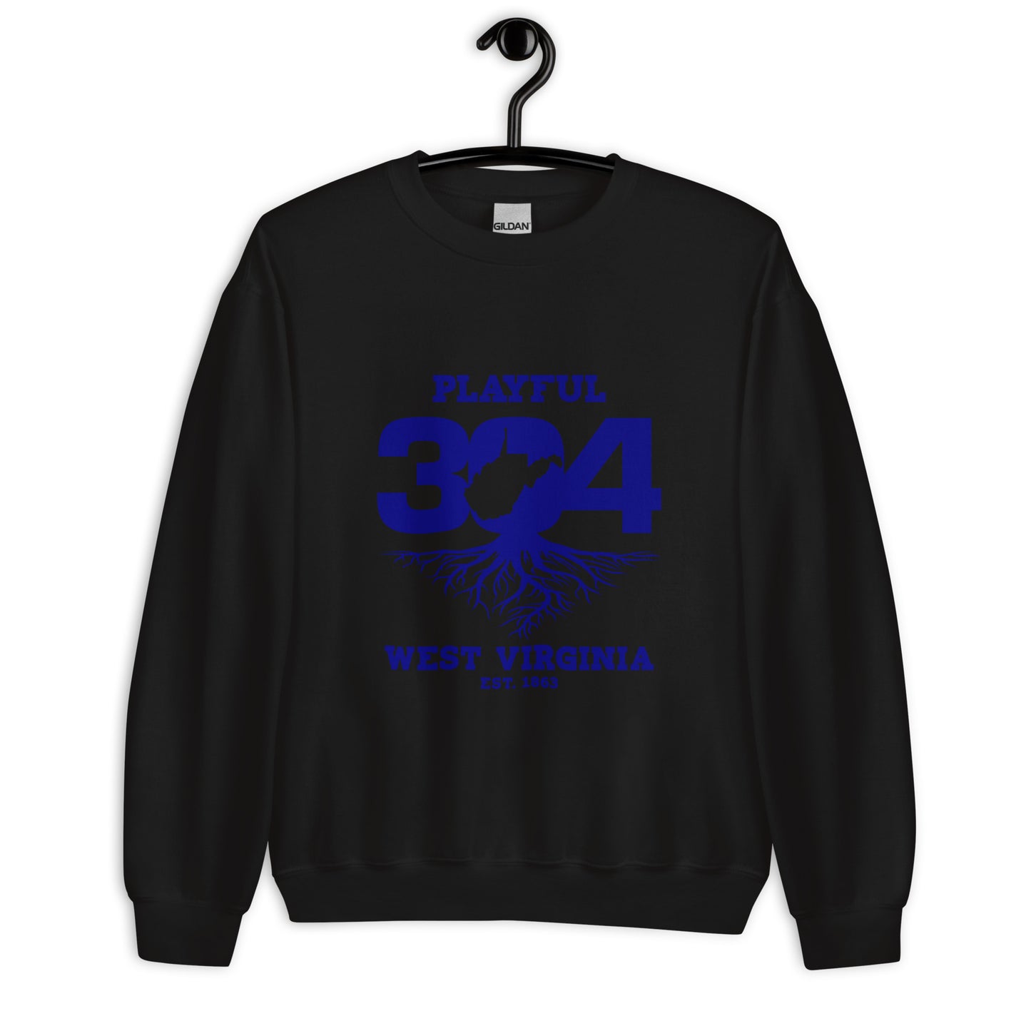 Playful WV - Blue (Unisex) Sweatshirt