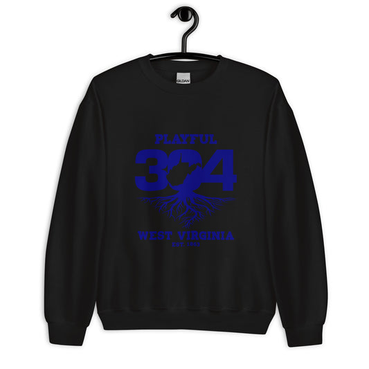 Playful WV - Blue (Unisex) Sweatshirt