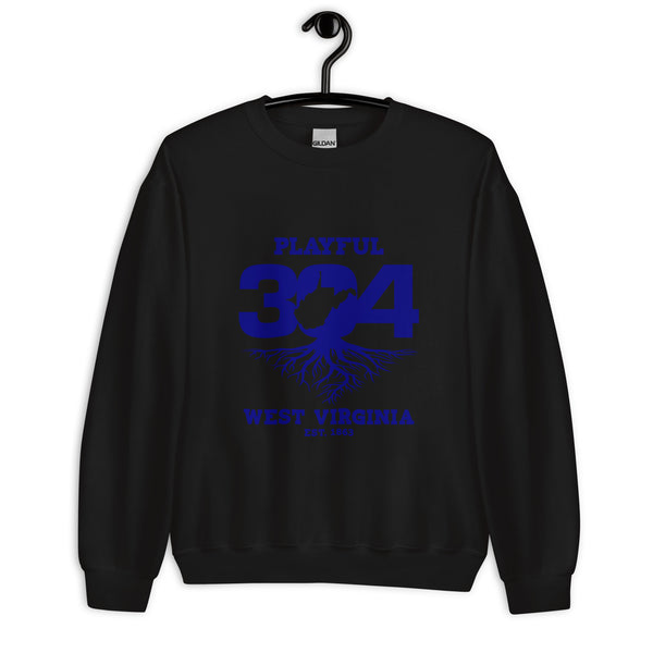 Playful WV - Blue (Unisex) Sweatshirt
