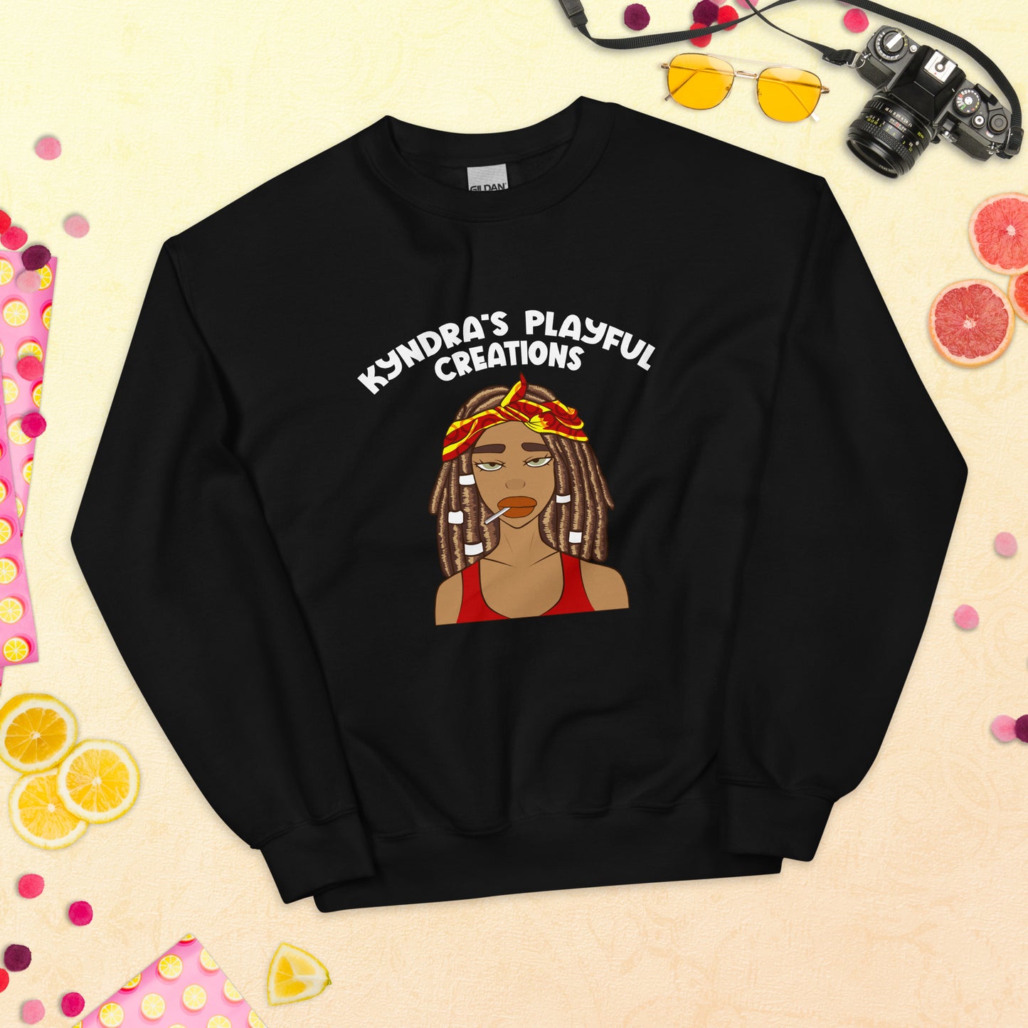 Kyndra's Dreadhead Girl (Unisex) Sweatshirt