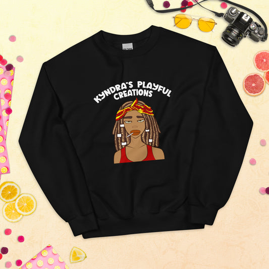 Kyndra's Dreadhead Girl (Unisex) Sweatshirt