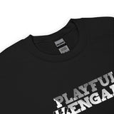 Playful Bengals (BLK/White) (Unisex) Sweatshirt