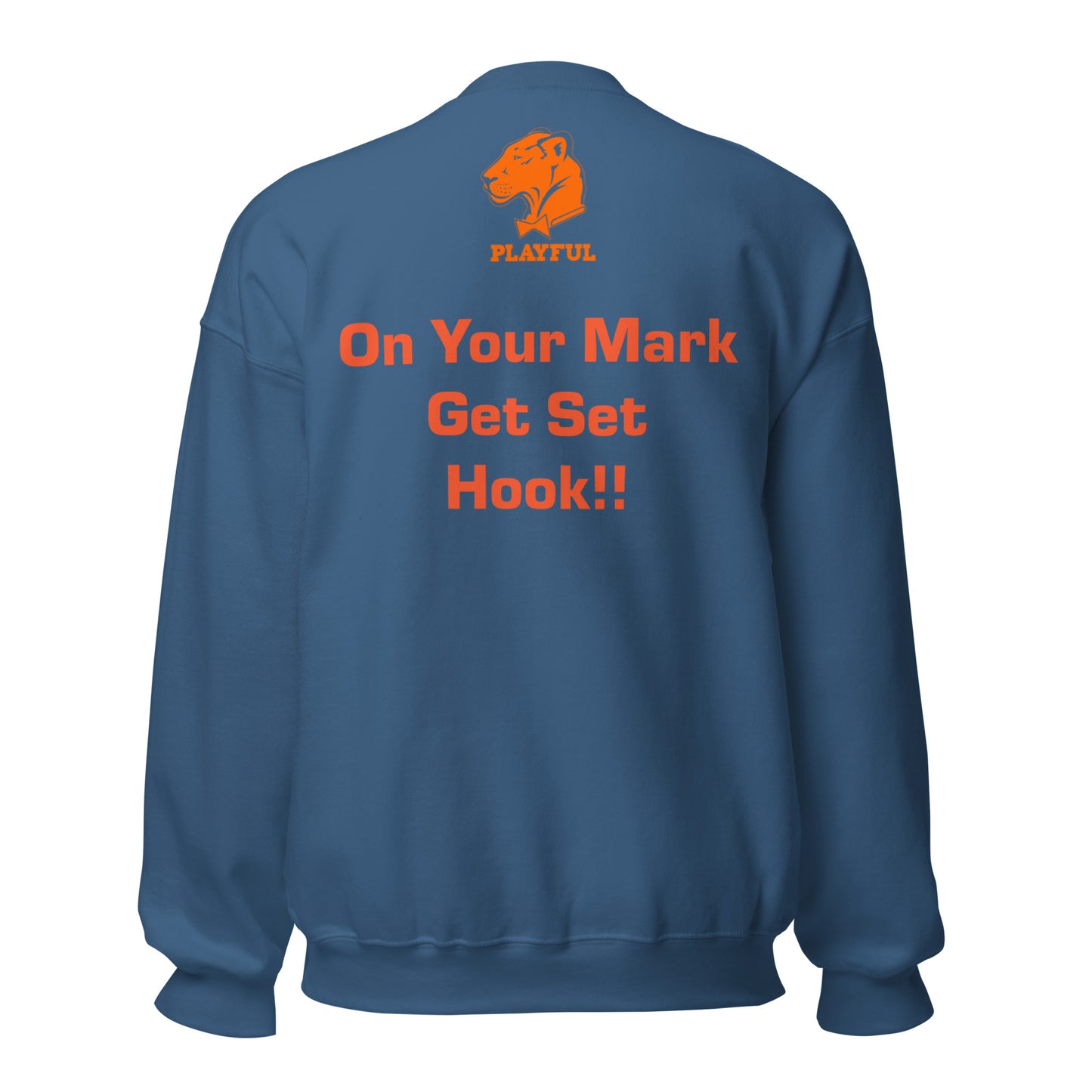 Playful Longhorn (Unisex) Sweatshirt
