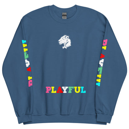 Playful Colored & Slayed (Unisex) Sweatshirt