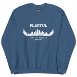 Playful Los Angeles City of Angels (Unisex) Sweatshirt