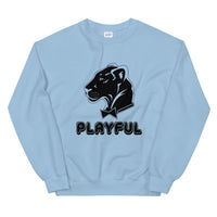 Playful Bubble Black Logo (Unisex) Sweatshirt