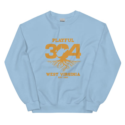 Playful WV - Gold (Unisex) Sweatshirt