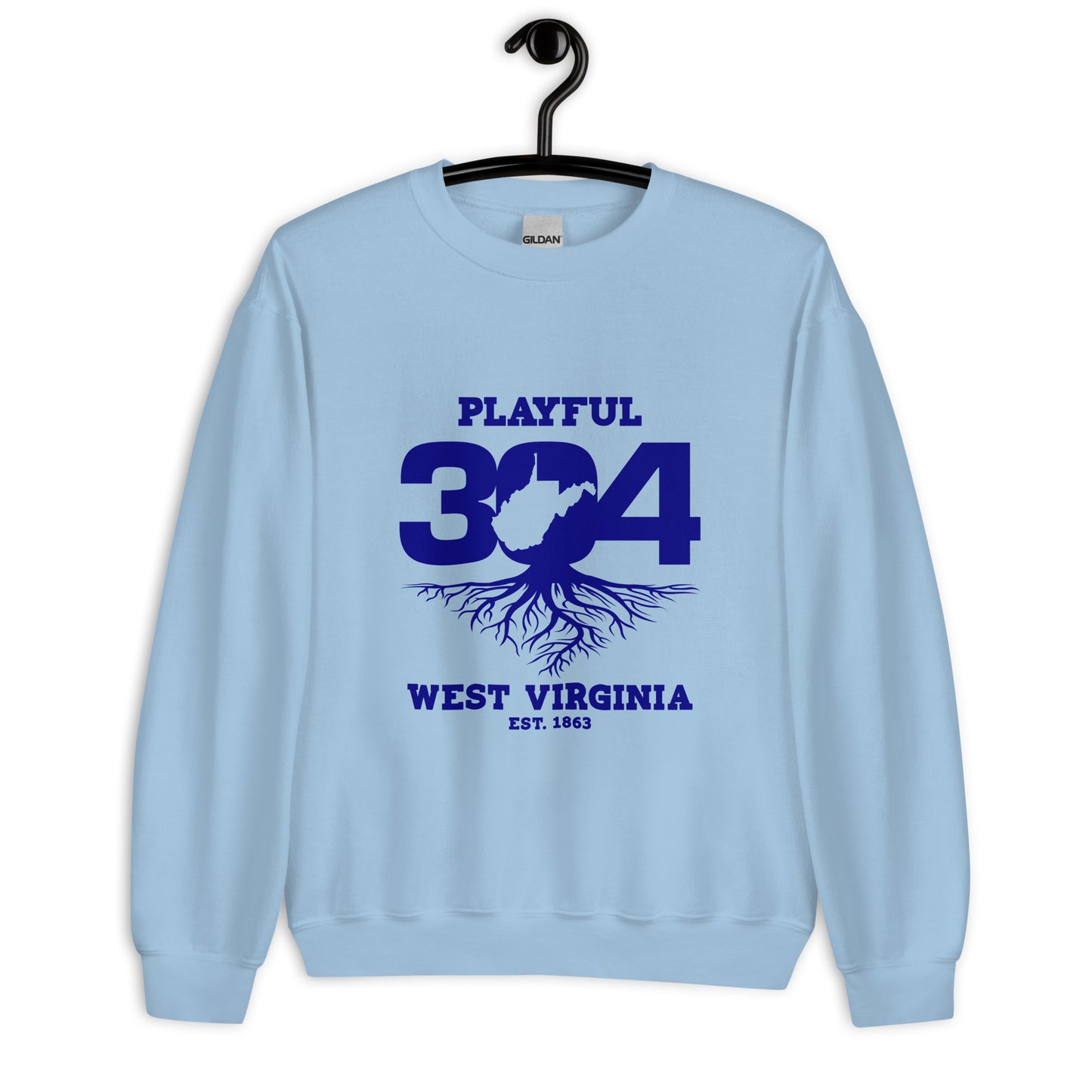 Playful WV - Blue (Unisex) Sweatshirt