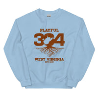 Playful WV - Brown (Unisex) Sweatshirt