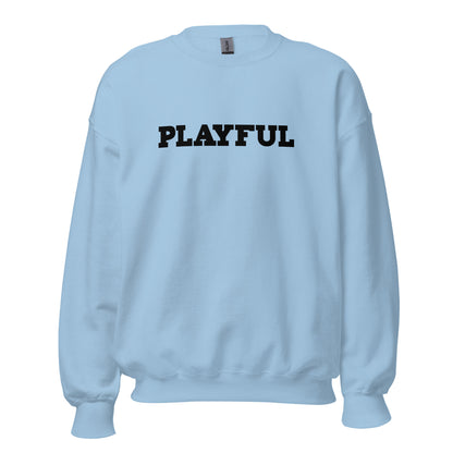 Playful - Black (Unisex) Sweatshirt