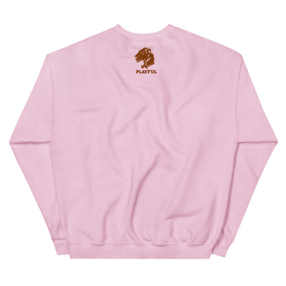 Playful WV - Brown (Unisex) Sweatshirt