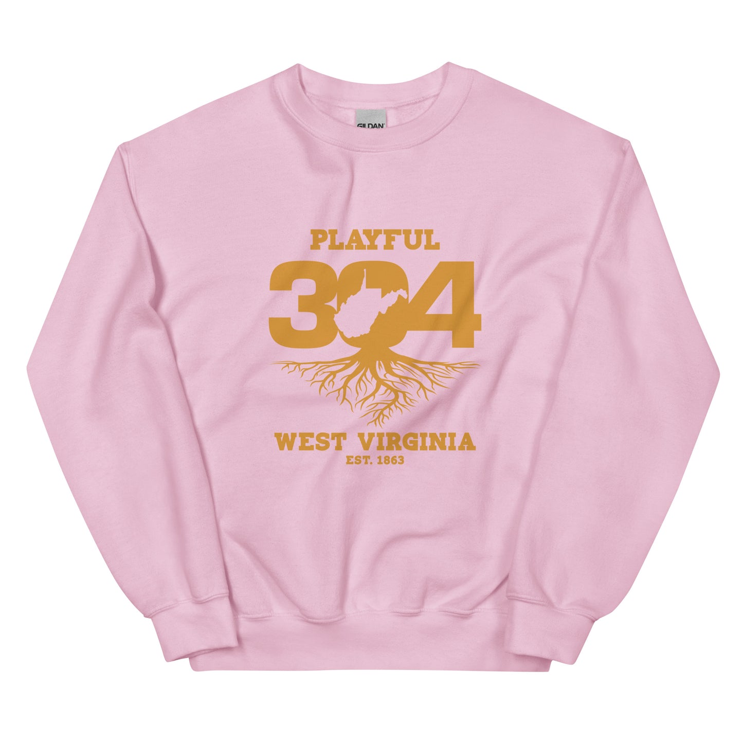 Playful WV - Gold (Unisex) Sweatshirt