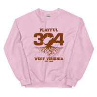 Playful WV - Brown (Unisex) Sweatshirt