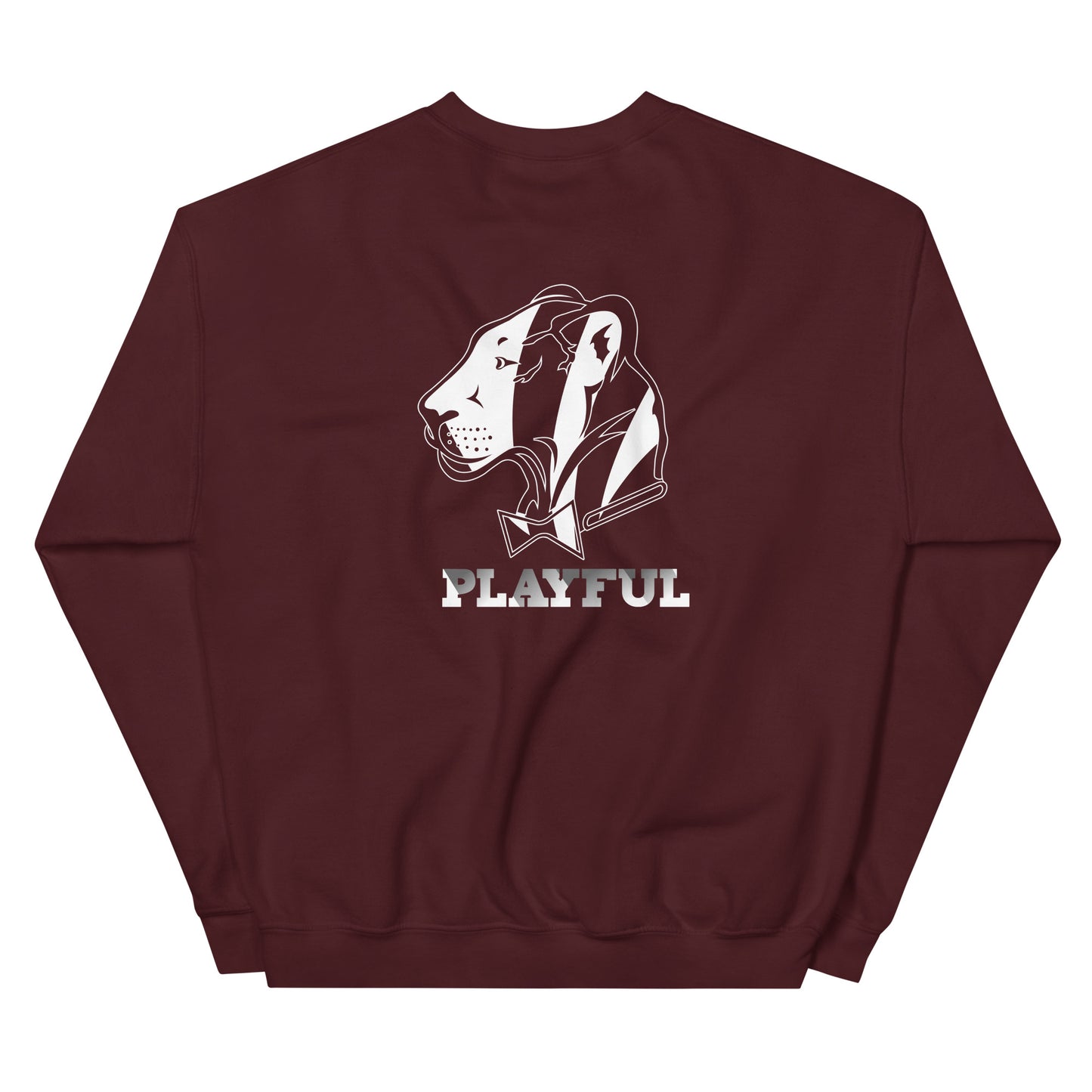 Playful Bengals (BLK/White) (Unisex) Sweatshirt
