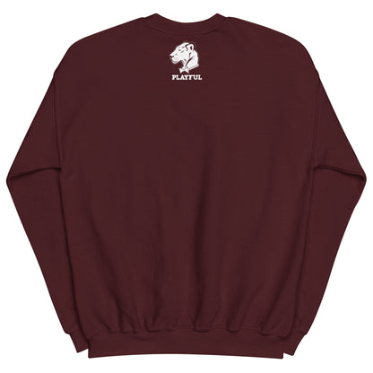 Playful Just Be Happy (Unisex) Sweatshirt