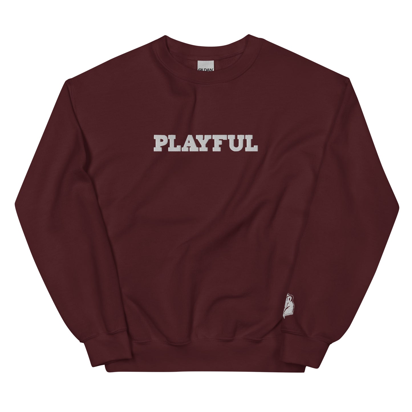 Playful Embroidered (Unisex) Sweatshirt