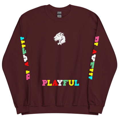 Playful Colored & Slayed (Unisex) Sweatshirt